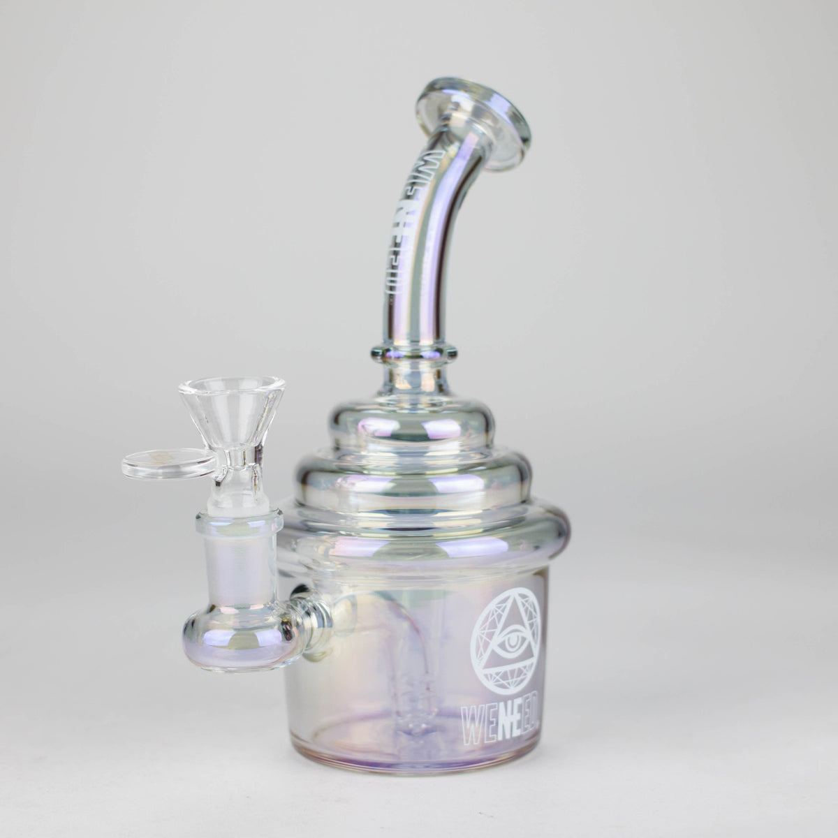 WENEED® Glass Bong WENEED 6.5" Frosted Dome Perc Glass Bong WENEED Frosted Dome Perc Bong | Canada