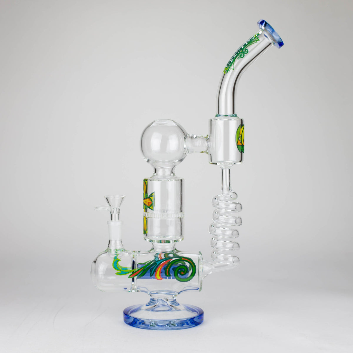 WENEED® Glass Bong WENEED Twiststream 12.5" Stemless Glass Bong WENEED 12.5" Twiststream Glass Bong | Canada