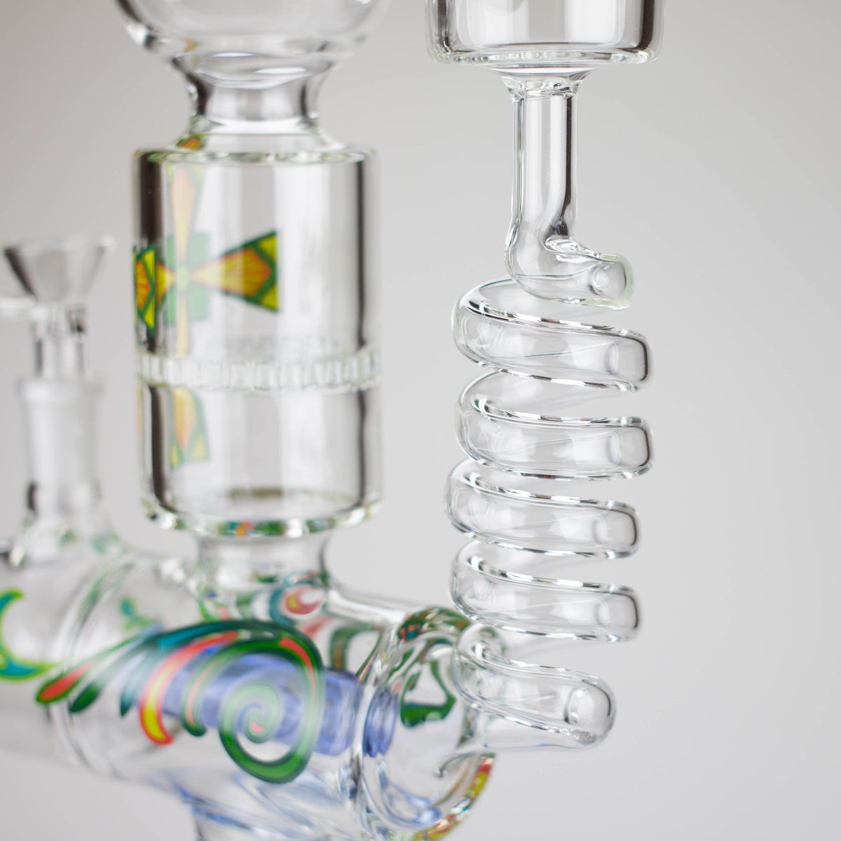 WENEED® Glass Bong WENEED Twiststream 12.5" Stemless Glass Bong WENEED 12.5" Twiststream Glass Bong | Canada