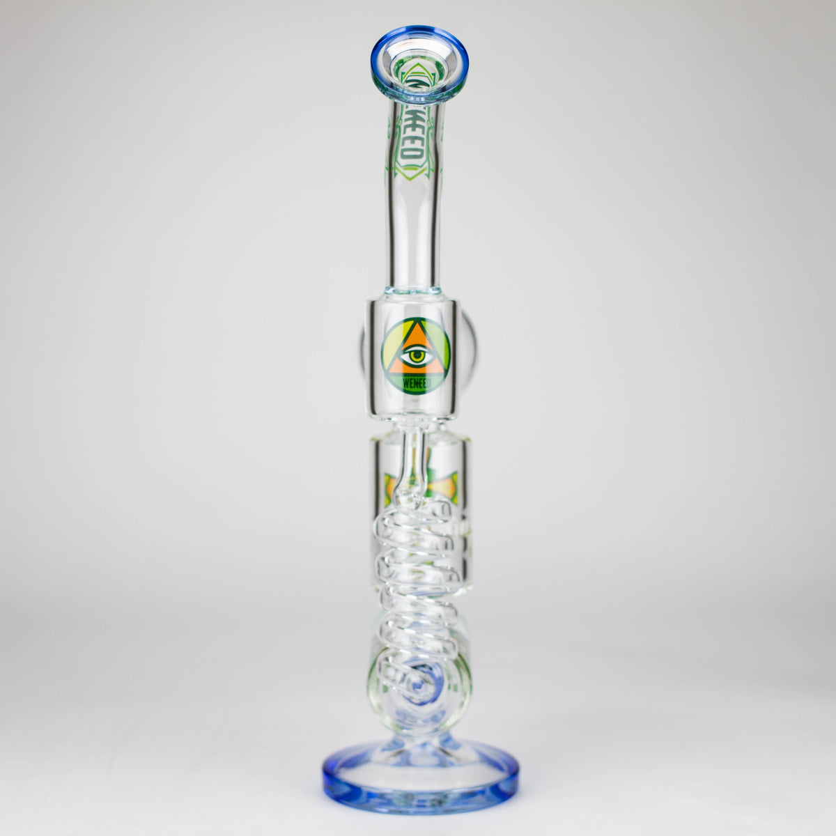 WENEED® Glass Bong WENEED Twiststream 12.5" Stemless Glass Bong WENEED 12.5" Twiststream Glass Bong | Canada