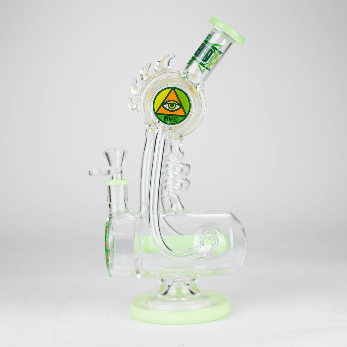 WENEED® Glass Bong WENEED Twisting Tide 12" Stemless Glass Bong WENEED 12" Twisting Tide Glass Bong | Canada