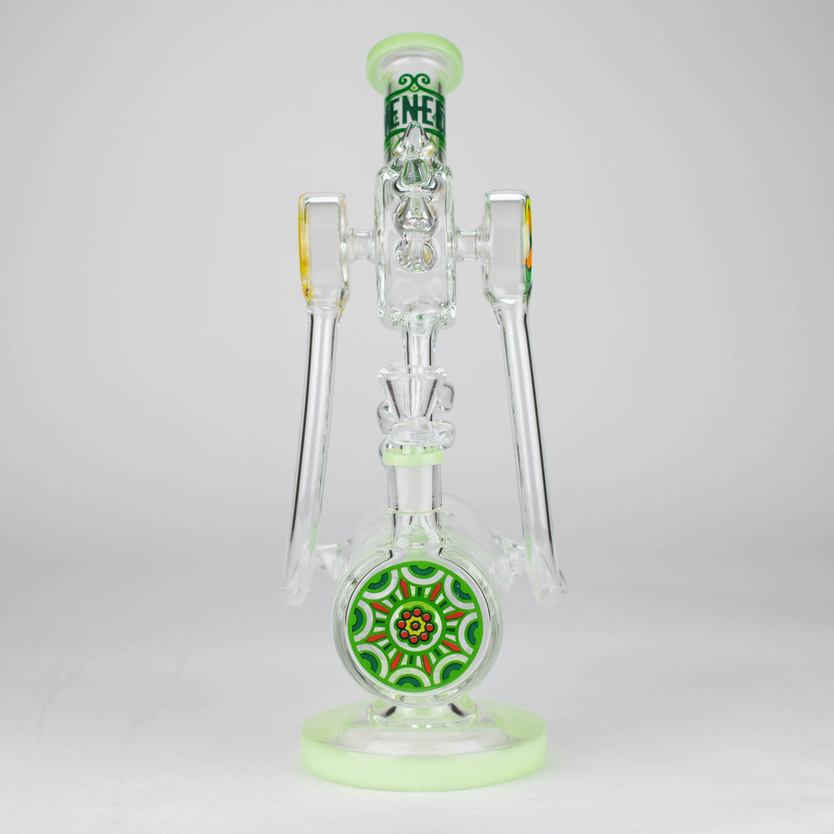 WENEED® Glass Bong WENEED Twisting Tide 12" Stemless Glass Bong WENEED 12" Twisting Tide Glass Bong | Canada