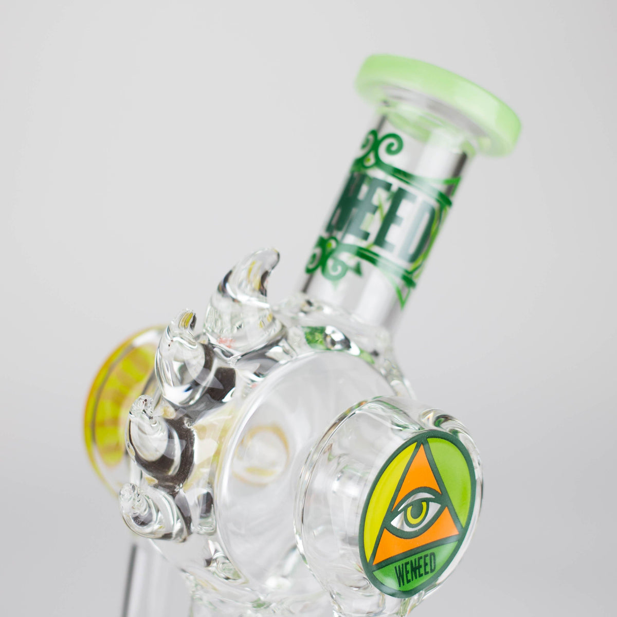 WENEED® Glass Bong WENEED Twisting Tide 12" Stemless Glass Bong WENEED 12" Twisting Tide Glass Bong | Canada