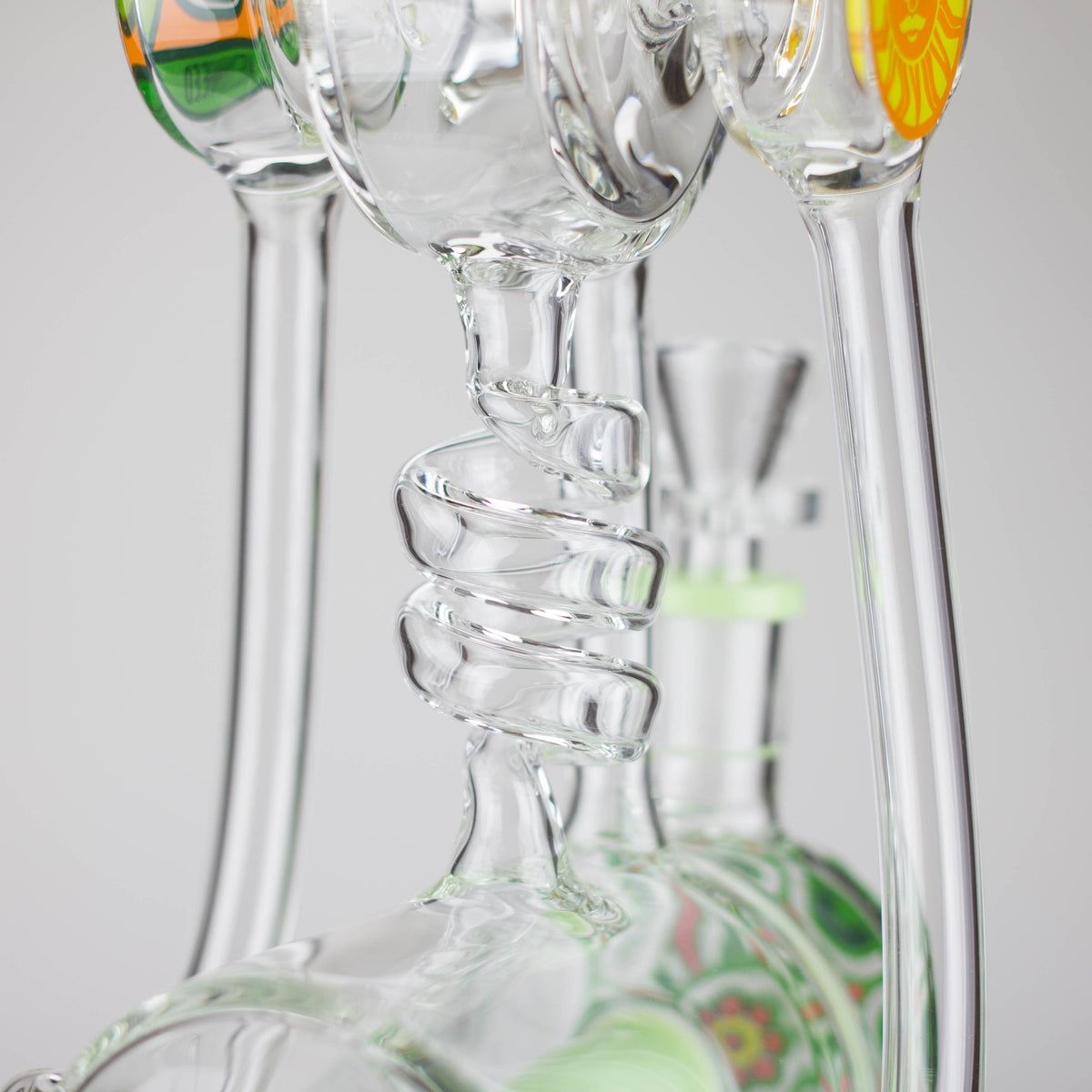 WENEED® Glass Bong WENEED Twisting Tide 12" Stemless Glass Bong WENEED 12" Twisting Tide Glass Bong | Canada