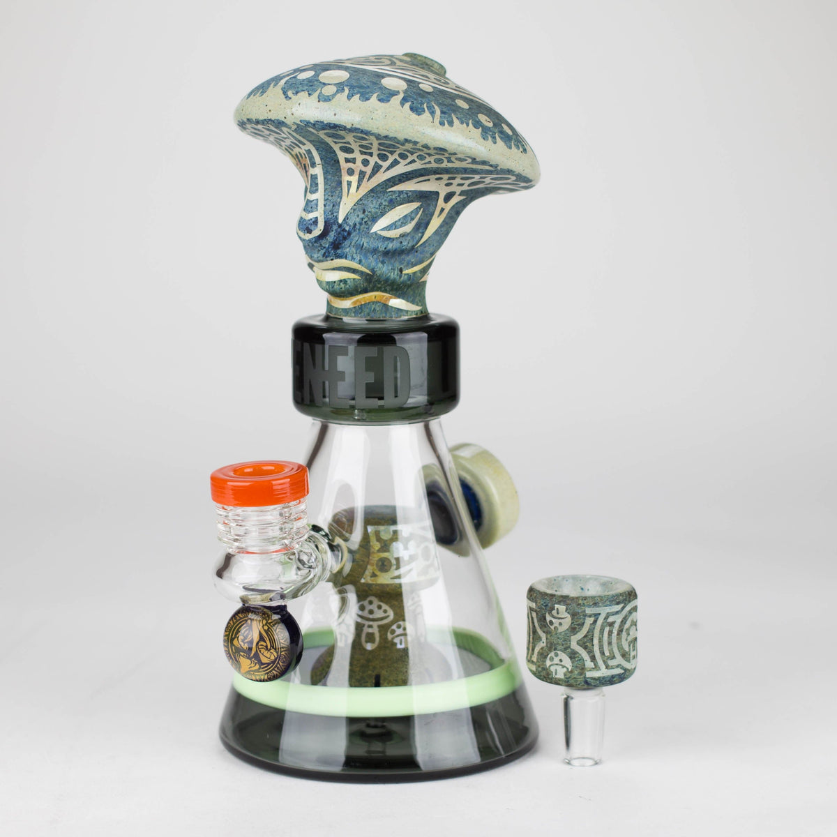 WENEED® Glass Bong WENEED 8.5" Intergalactic Lord Alien Beaker Bong WENEED 8.5" Intergalactic Lord Alien Bong