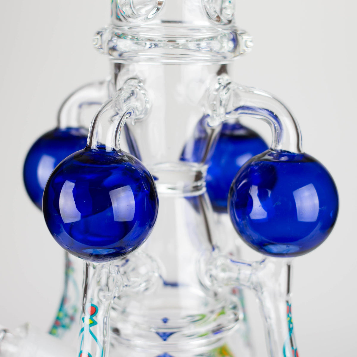 WENEED® Glass Bong WENEED | 19.5" Orb Cascade Glass Bong WENEED | 19.5" Orb Cascade Glass Bong