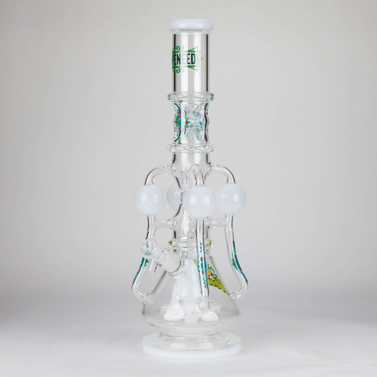 WENEED® Glass Bong WENEED | 19.5" Orb Cascade Glass Bong WENEED | 19.5" Orb Cascade Glass Bong