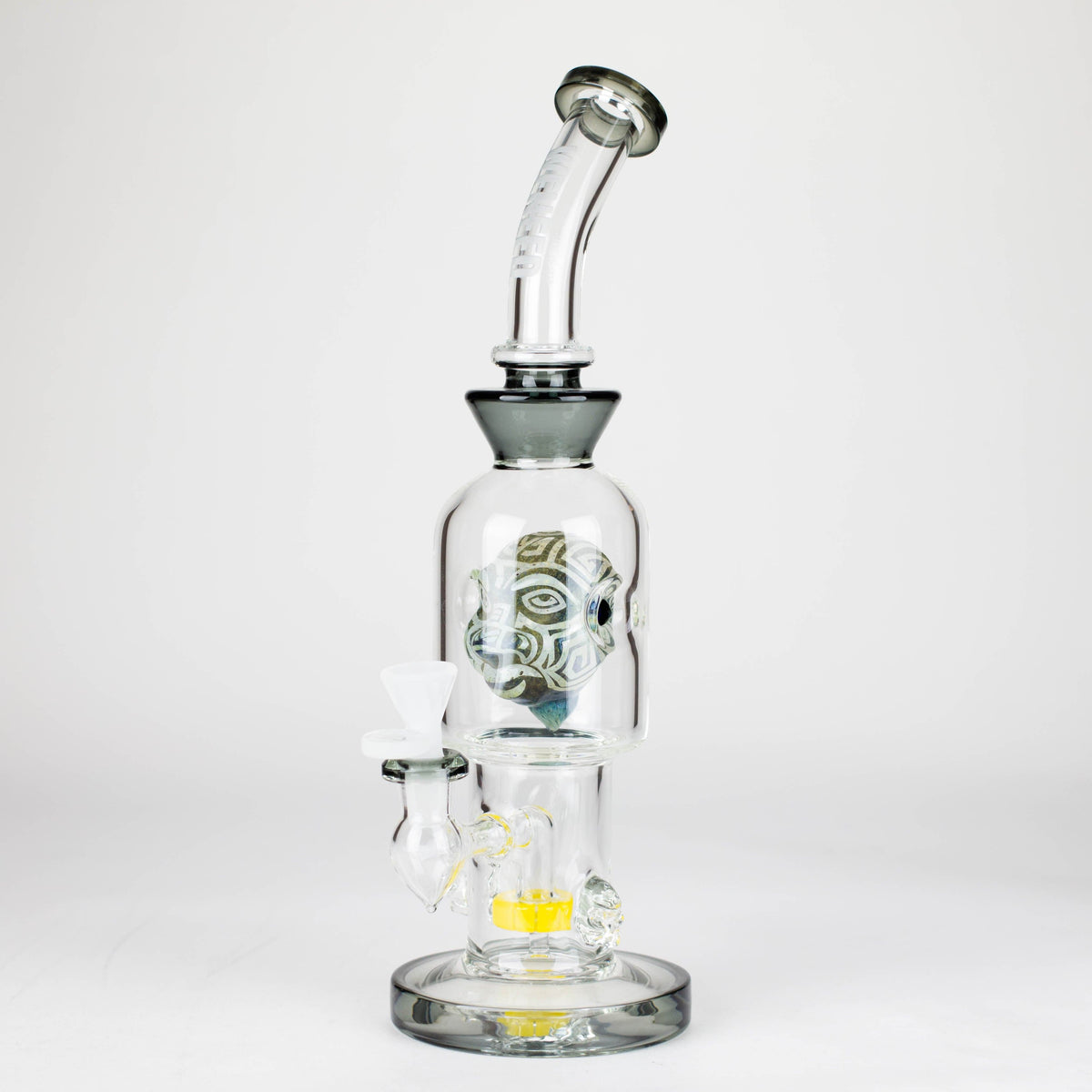 WENEED® Glass Bong WENEED Phantom Grip 13" Stemless Glass Bong WENEED 13" Phantom Grip Bong - 7 mm Glass