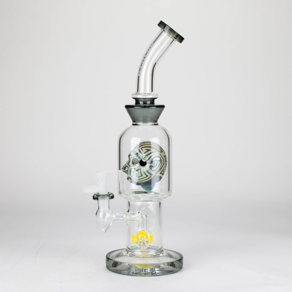 WENEED® Glass Bong WENEED Phantom Grip 13" Stemless Glass Bong WENEED 13" Phantom Grip Bong - 7 mm Glass