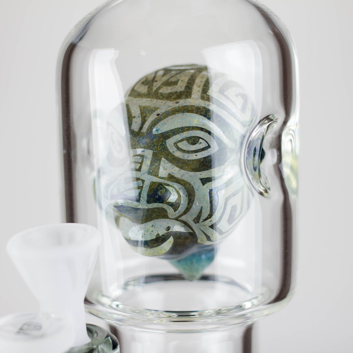 WENEED® Glass Bong WENEED Phantom Grip 13" Stemless Glass Bong WENEED 13" Phantom Grip Bong - 7 mm Glass