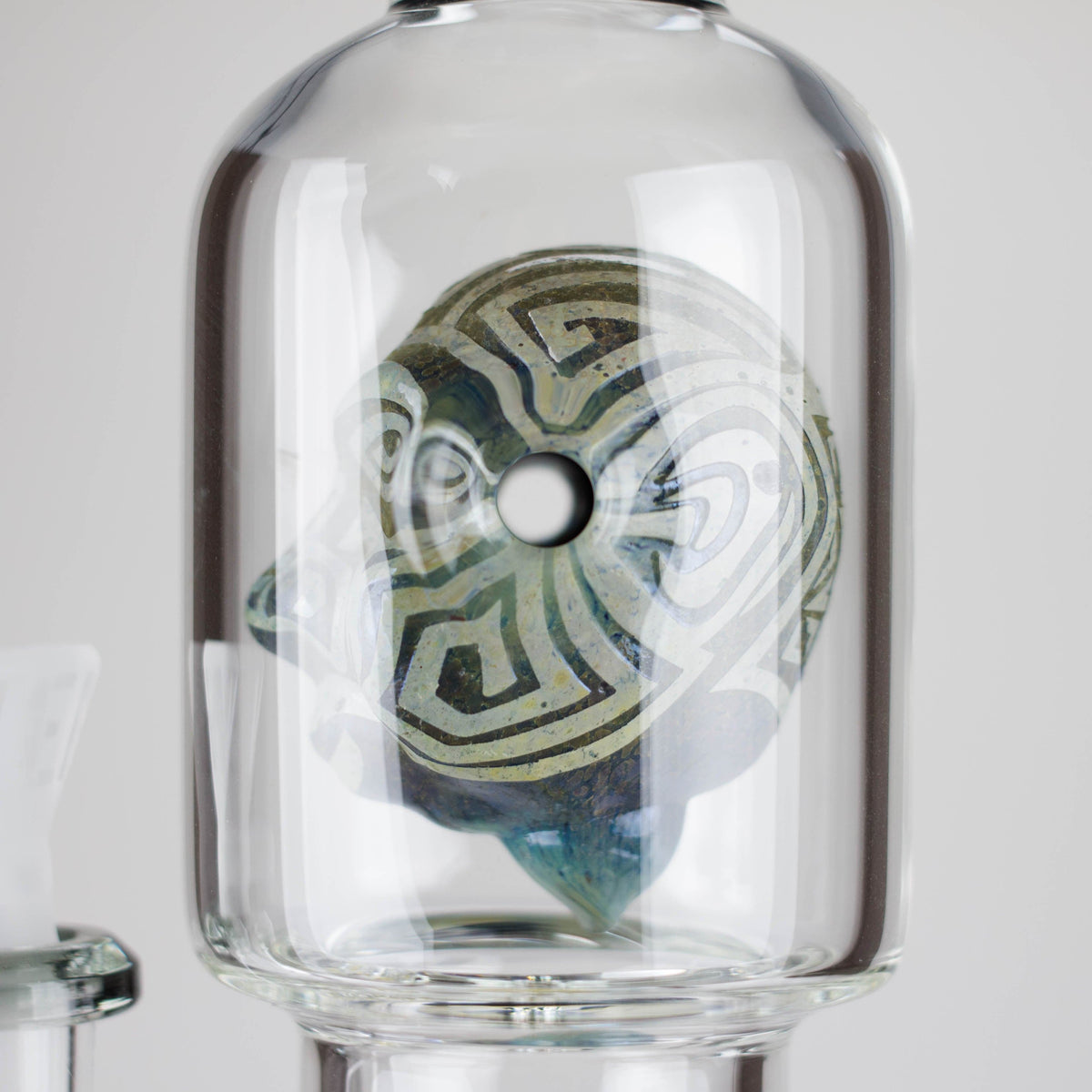 WENEED® Glass Bong WENEED Phantom Grip 13" Stemless Glass Bong WENEED 13" Phantom Grip Bong - 7 mm Glass