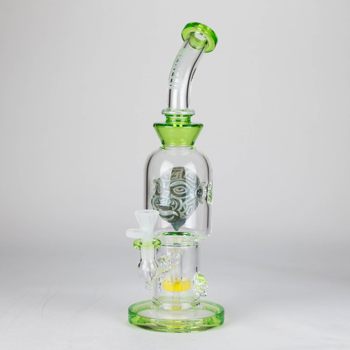 WENEED® Glass Bong WENEED Phantom Grip 13" Stemless Glass Bong WENEED 13" Phantom Grip Bong - 7 mm Glass