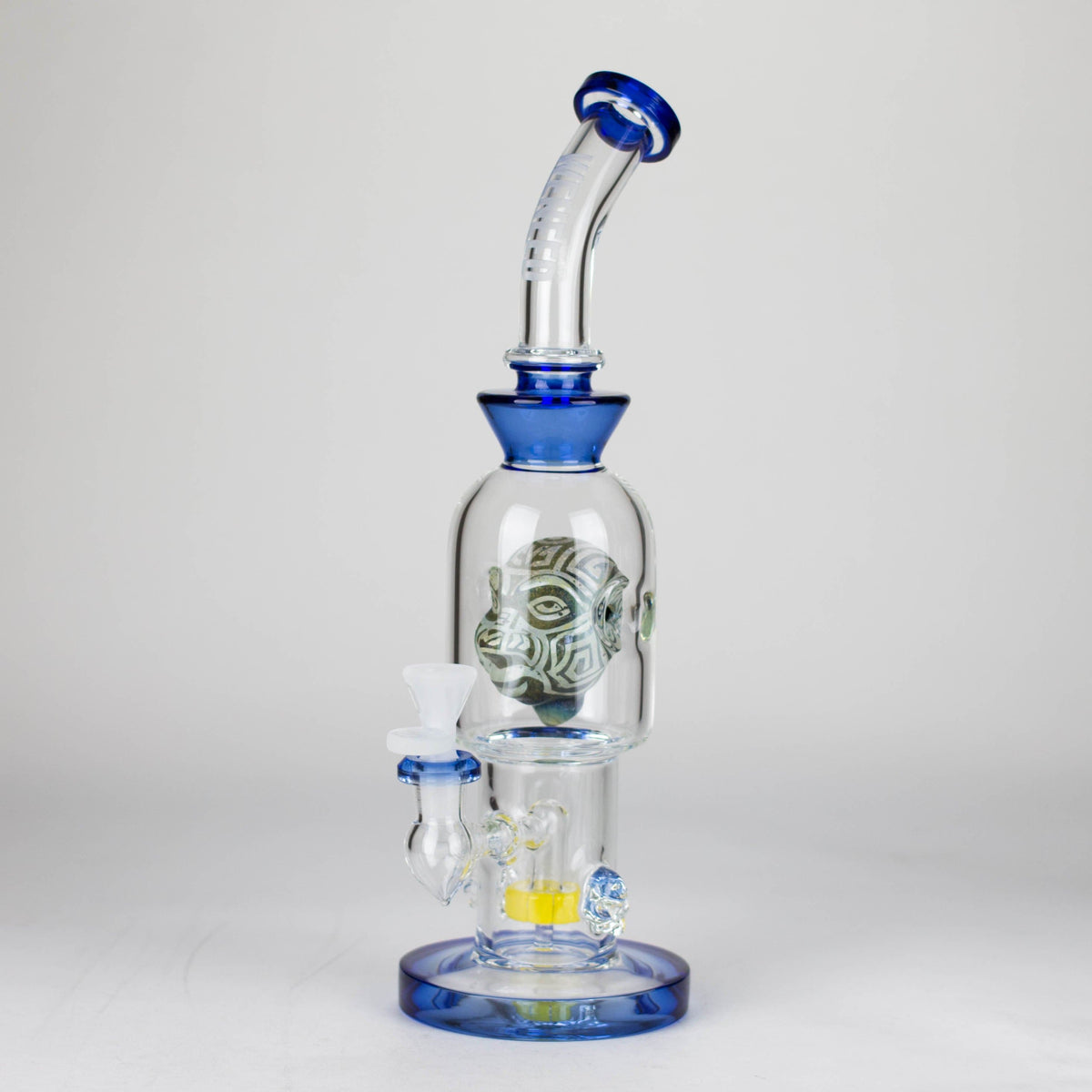 WENEED® Glass Bong WENEED Phantom Grip 13" Stemless Glass Bong WENEED 13" Phantom Grip Bong - 7 mm Glass