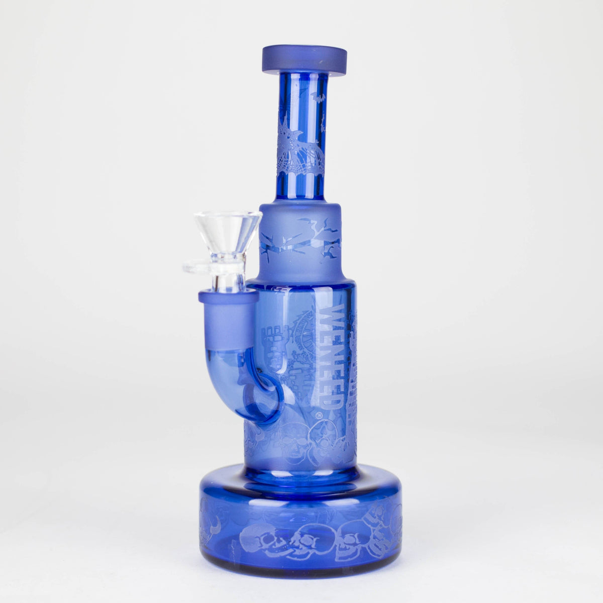 WENEED® Glass Bong WENEED 8" Phantom Mist Stemless Glass Bong WENEED 8" Phantom Mist Stemless Glass Bong