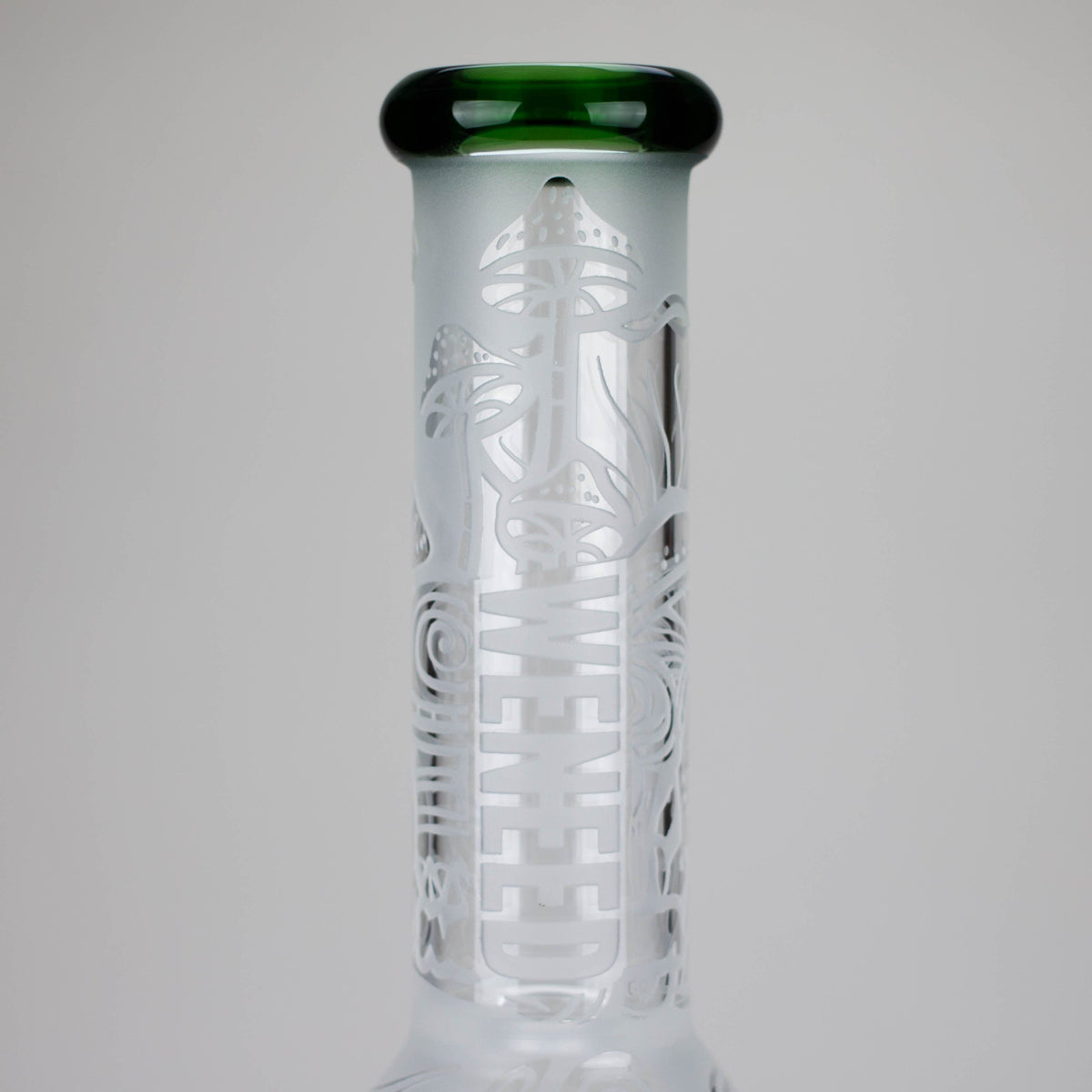 WENEED® Glass Bong WENEED 16.5" Mushroom Forest 7 mm Glass Bong WENEED 16.5" Mushroom Forest Bong - 7 mm Glass
