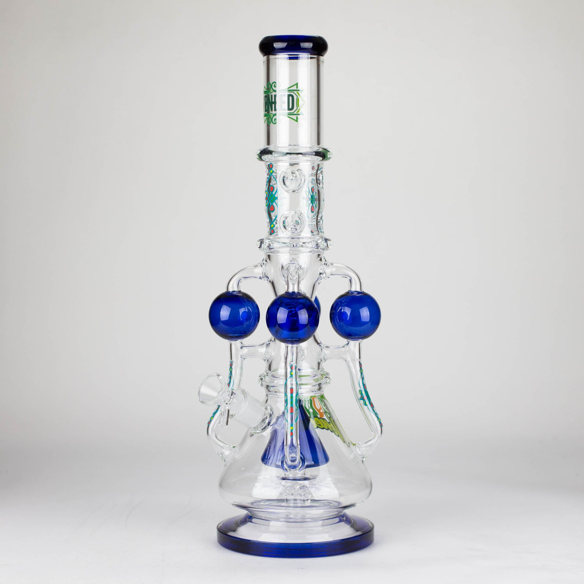 WENEED® Glass Bong WENEED | 19.5" Orb Cascade Glass Bong WENEED | 19.5" Orb Cascade Glass Bong