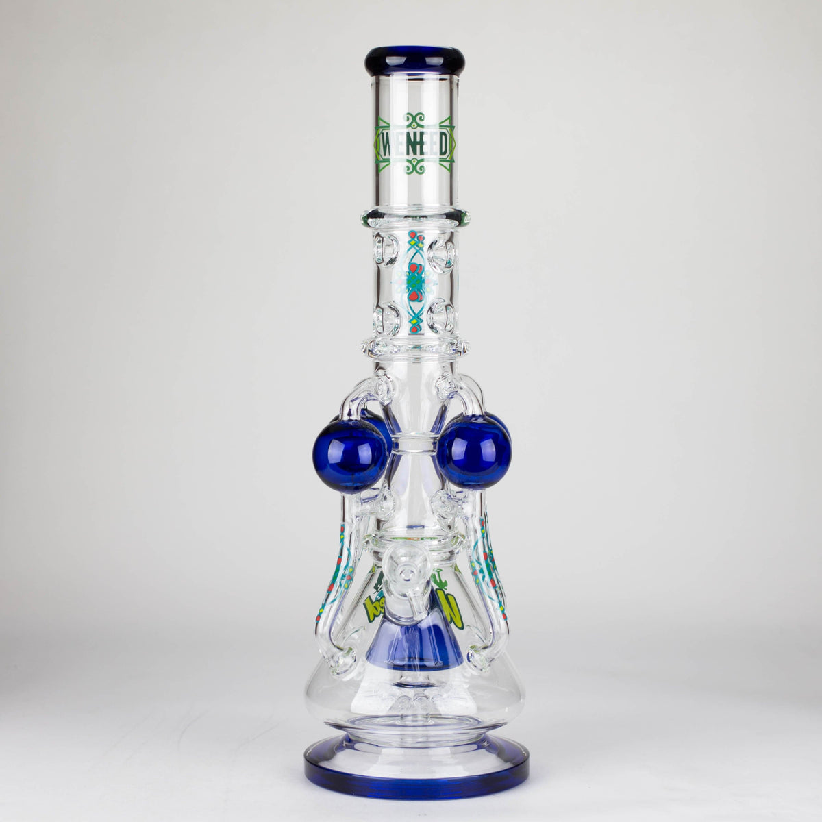 WENEED® Glass Bong WENEED | 19.5" Orb Cascade Glass Bong WENEED | 19.5" Orb Cascade Glass Bong