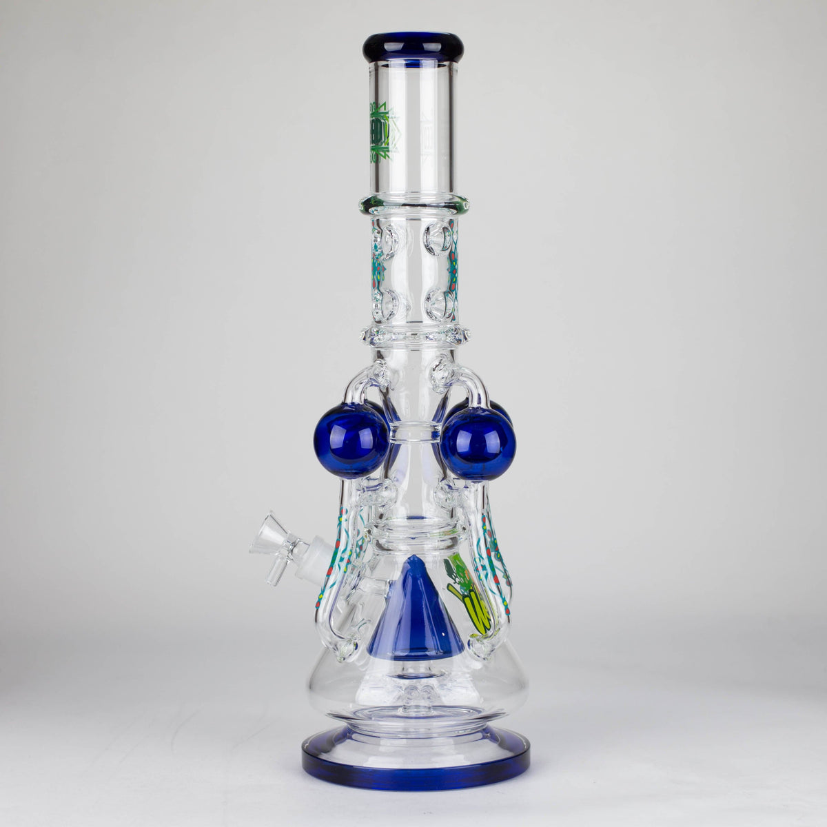 WENEED® Glass Bong WENEED | 19.5" Orb Cascade Glass Bong WENEED | 19.5" Orb Cascade Glass Bong
