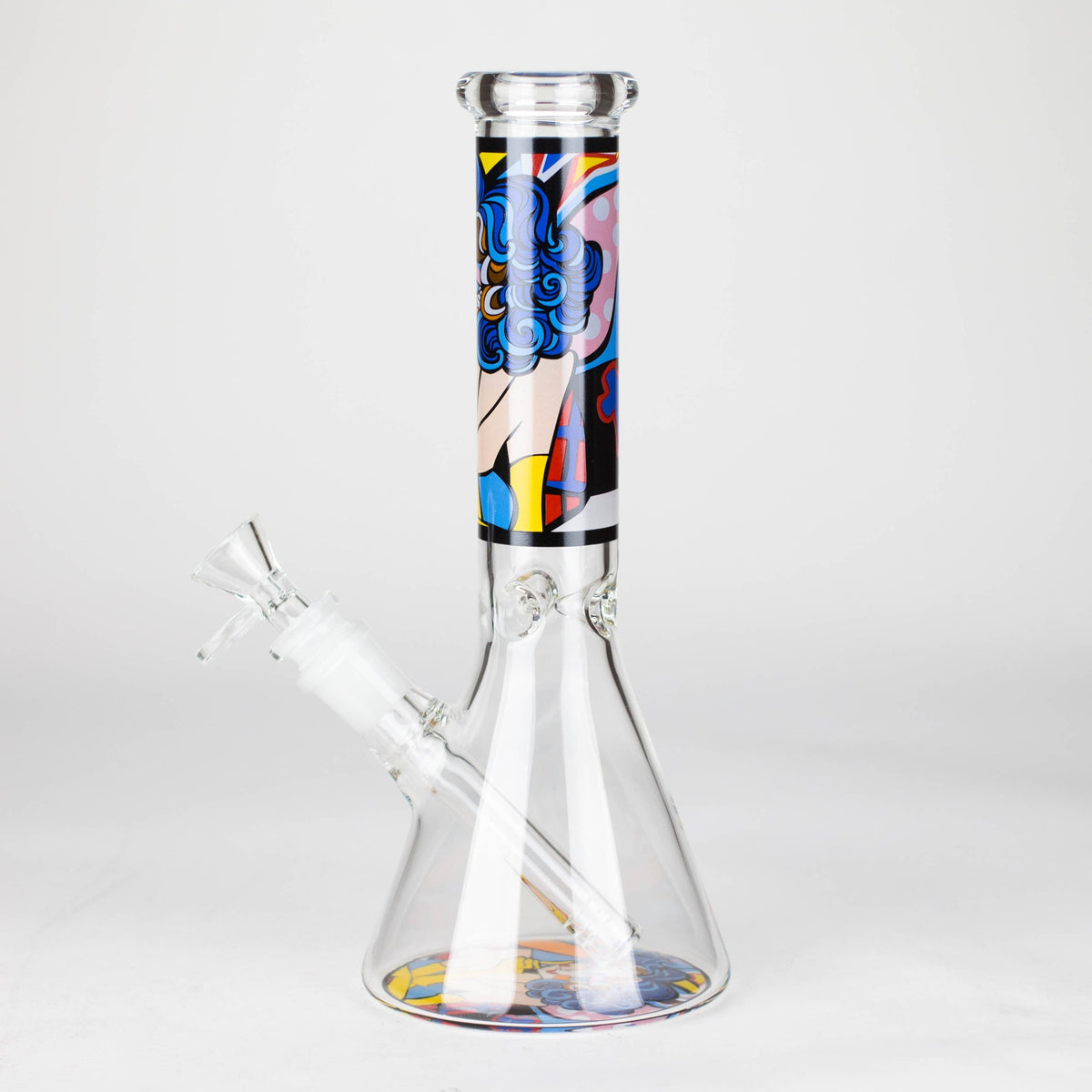 JJ Distribution Glass Bong 10" Mosaic Flow Glass Bong 10" Mosaic Flow Glass Bong