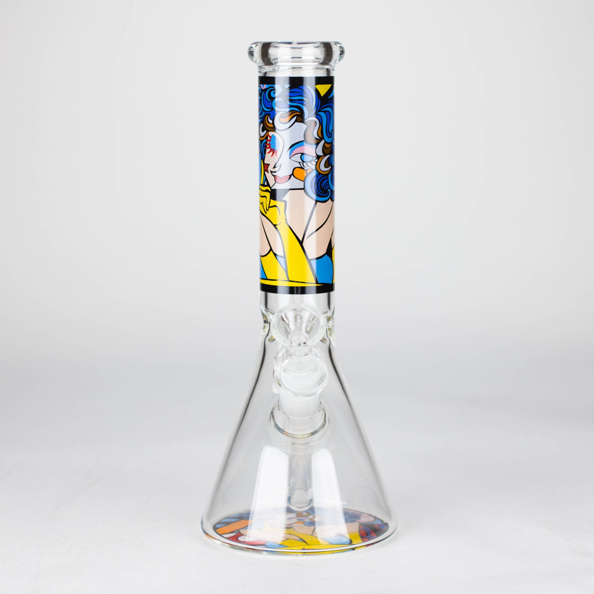 JJ Distribution Glass Bong 10" Mosaic Flow Glass Bong 10" Mosaic Flow Glass Bong