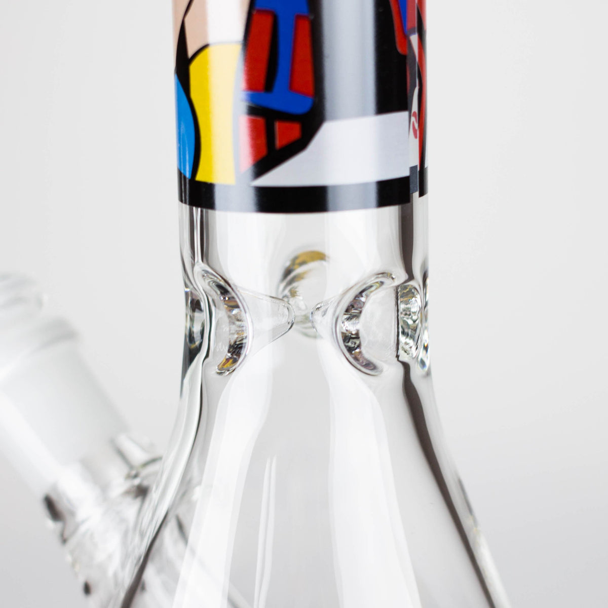 JJ Distribution Glass Bong 10" Mosaic Flow Glass Bong 10" Mosaic Flow Glass Bong