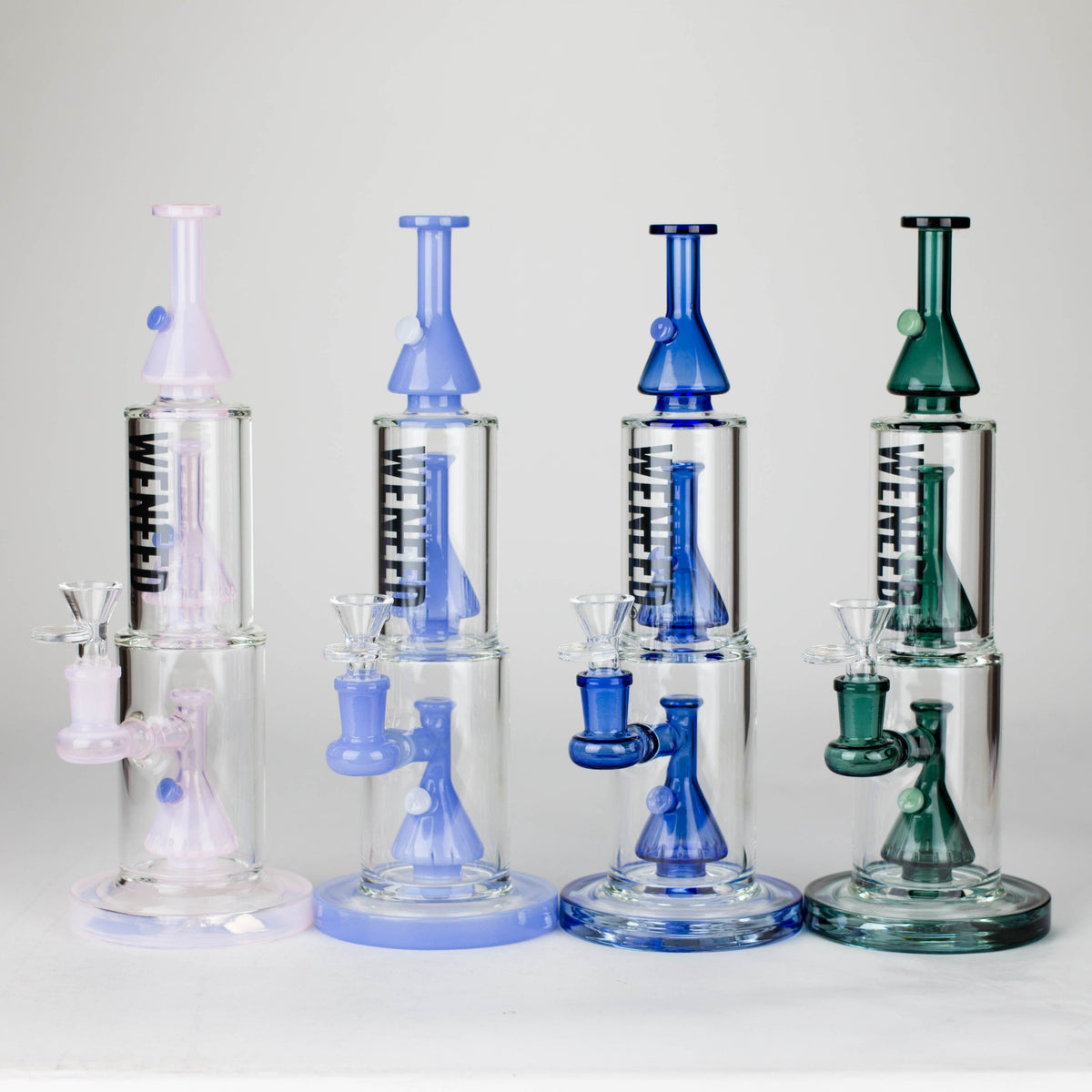 WENEED® Glass Bong WENEED 11.25" Dual-Chamber Stemless Glass Bong WENEED 11.25" Dual-Chamber Bong | Canada