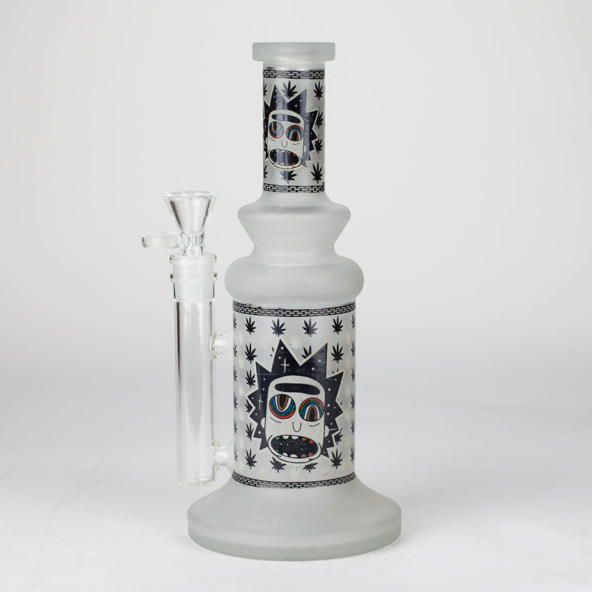 JJ Distribution Glass Bong 10" Cosmic Phantom Glow Glass Bong Cosmic Phantom Glow Glass Bong – 10-Inch 5mm | Canada
