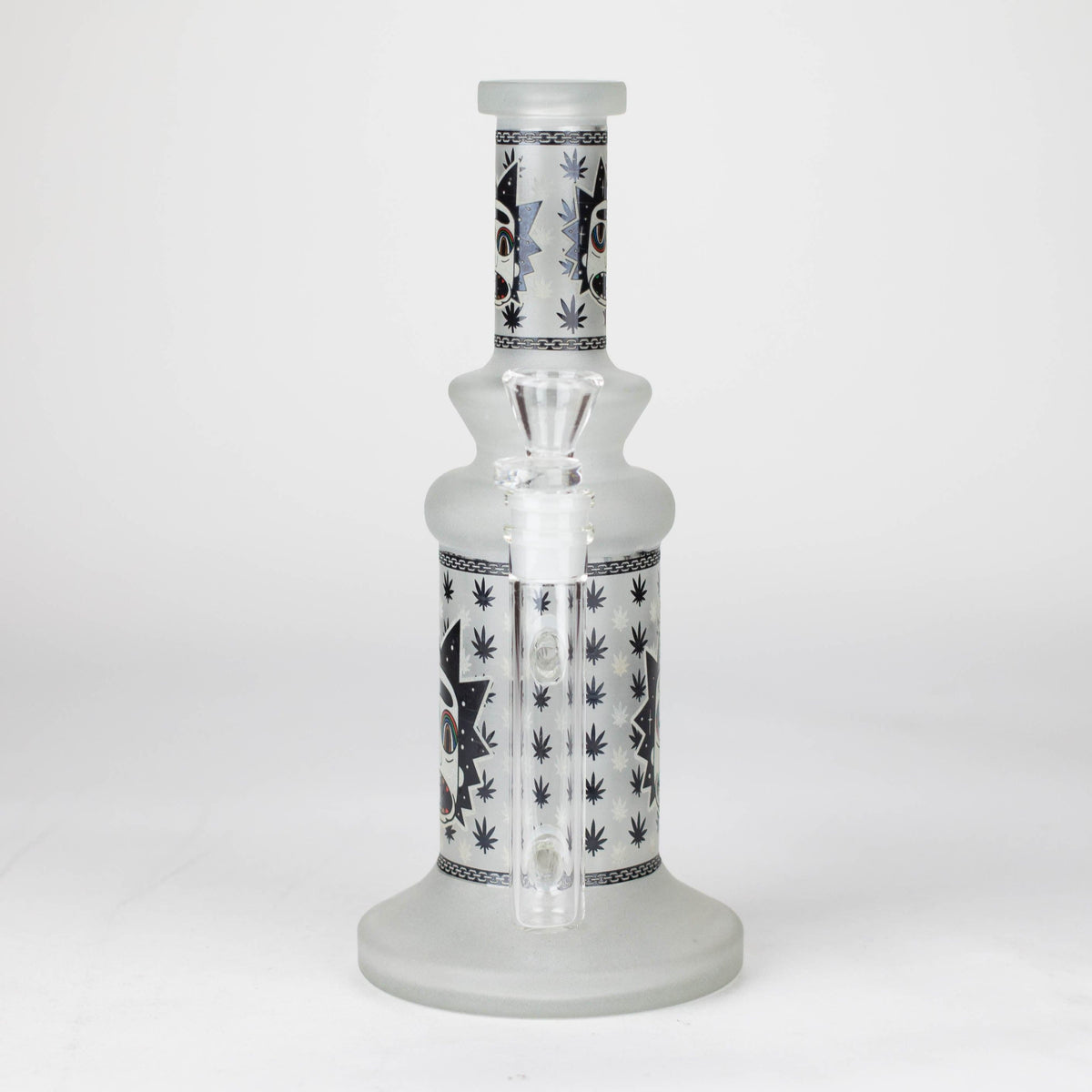 JJ Distribution Glass Bong 10" Cosmic Phantom Glow Glass Bong Cosmic Phantom Glow Glass Bong – 10-Inch 5mm | Canada