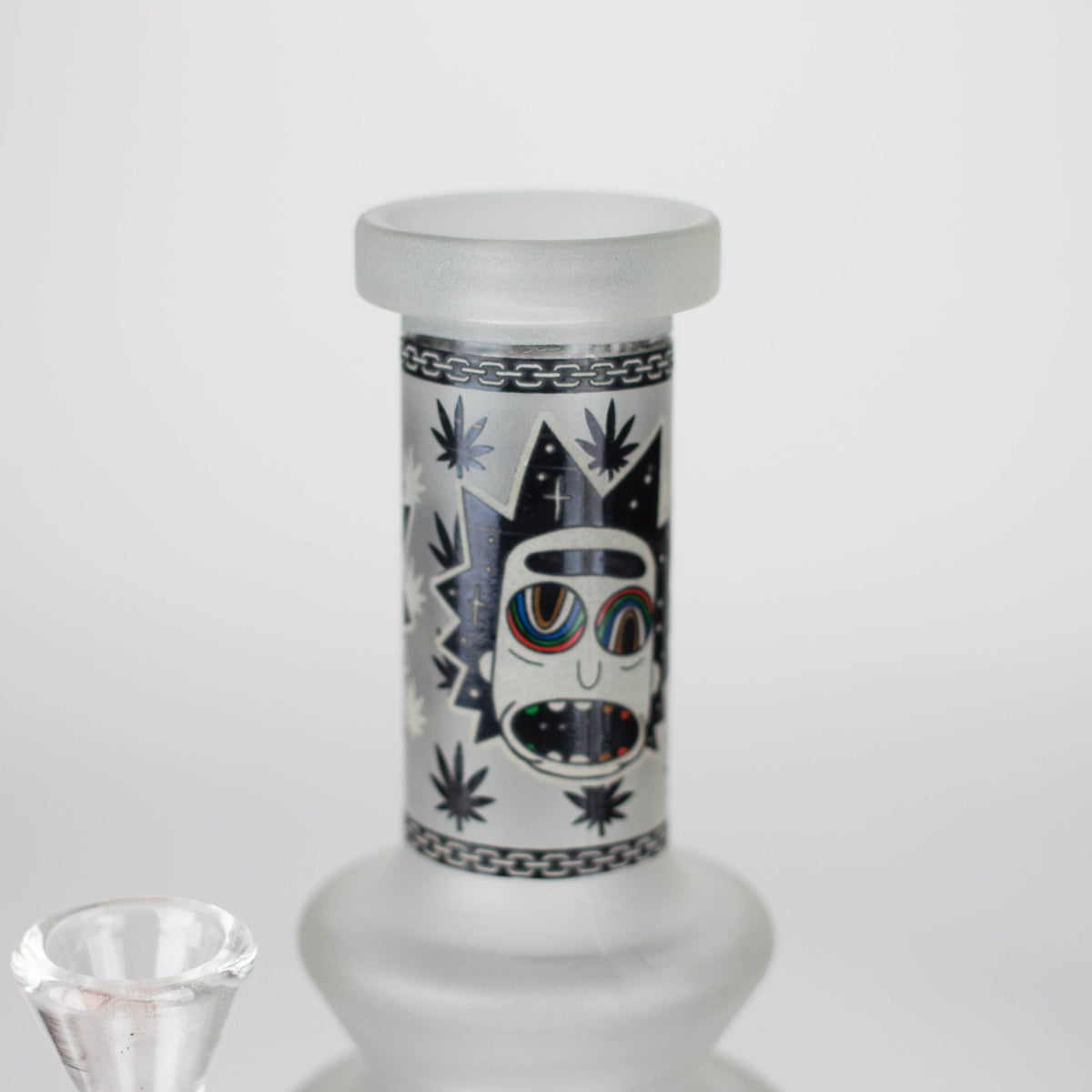 JJ Distribution Glass Bong 10" Cosmic Phantom Glow Glass Bong Cosmic Phantom Glow Glass Bong – 10-Inch 5mm | Canada