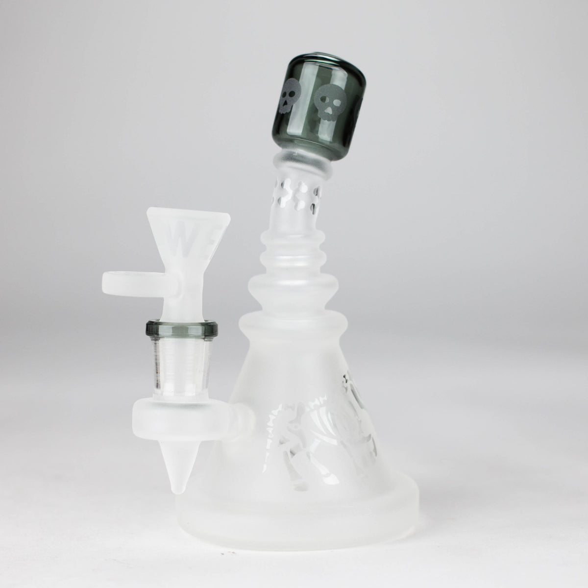 WENEED® Glass Bong WENEED 6" Skeleton Cat Stemless Mini Bong WENEED Skeleton Cat Stemless Bong | Canada