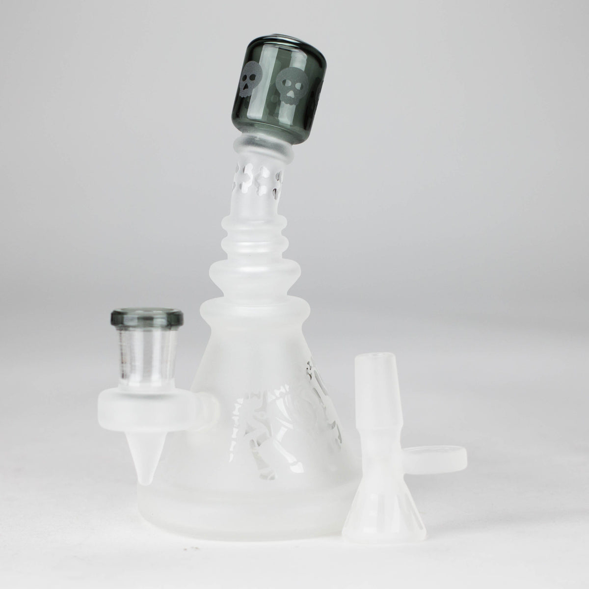 WENEED® Glass Bong WENEED 6" Skeleton Cat Stemless Mini Bong WENEED Skeleton Cat Stemless Bong | Canada