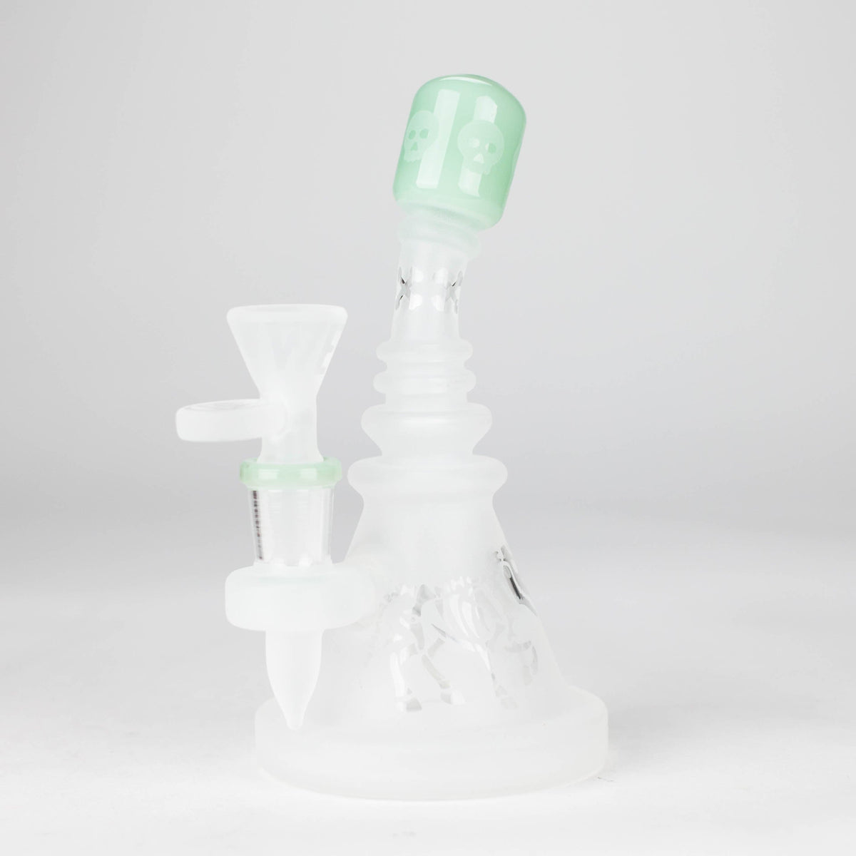 WENEED® Glass Bong WENEED 6" Skeleton Cat Stemless Mini Bong WENEED Skeleton Cat Stemless Bong | Canada