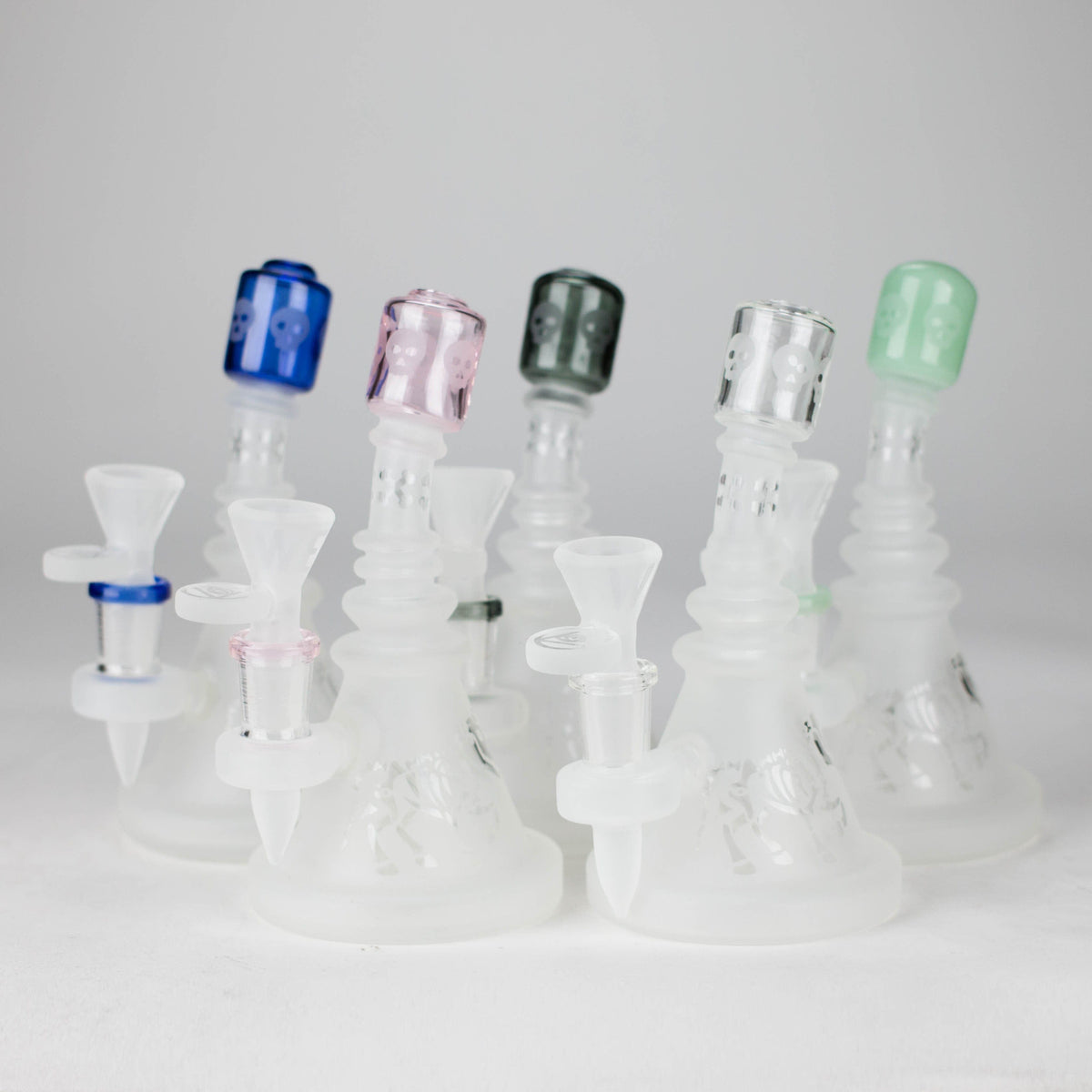 WENEED® Glass Bong WENEED 6" Skeleton Cat Stemless Mini Bong WENEED Skeleton Cat Stemless Bong | Canada