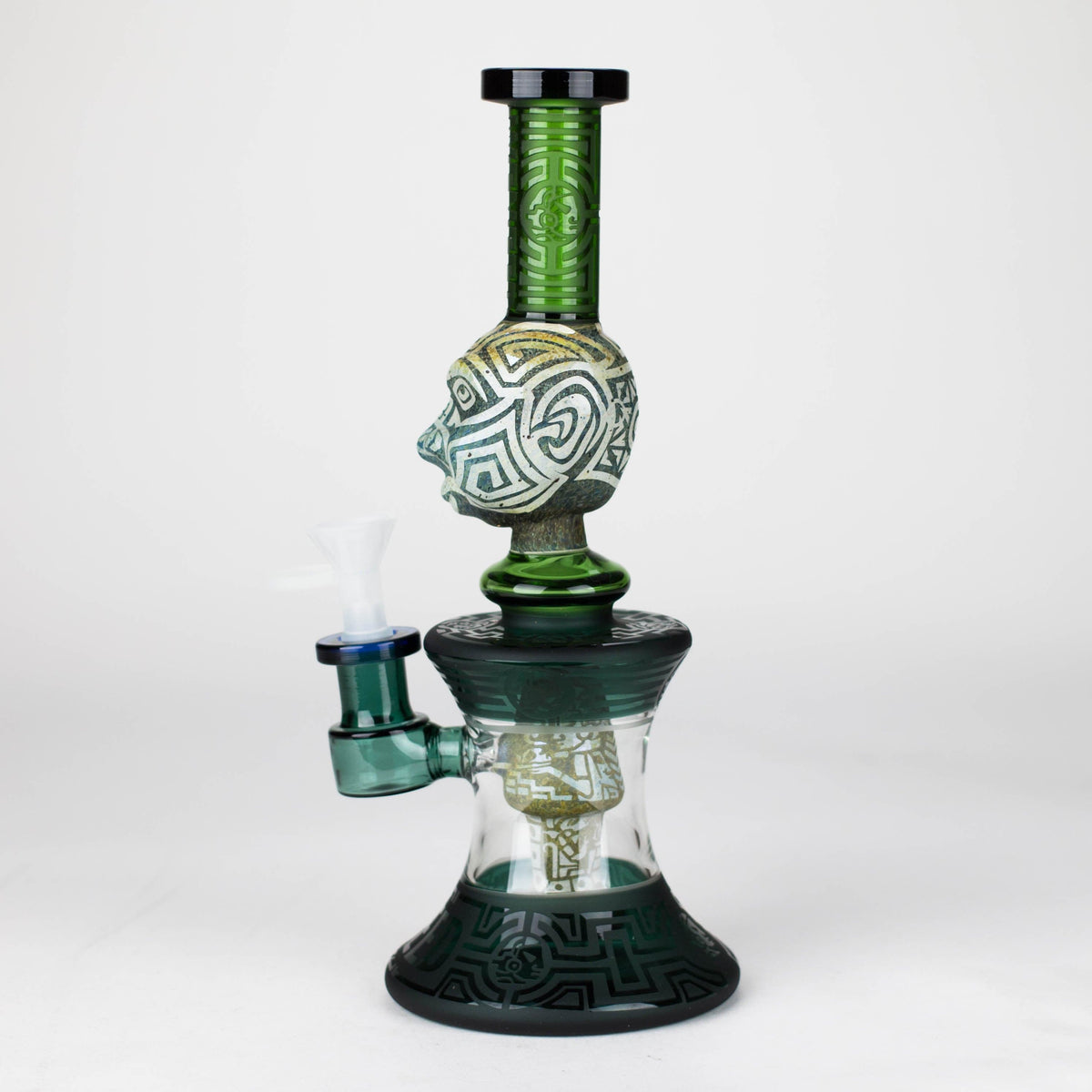 WENEED® Glass Bong WENEED Jungle Totem 10" Stemless Glass Bong WENEED 10" Jungle Totem Glass Bong | Canada
