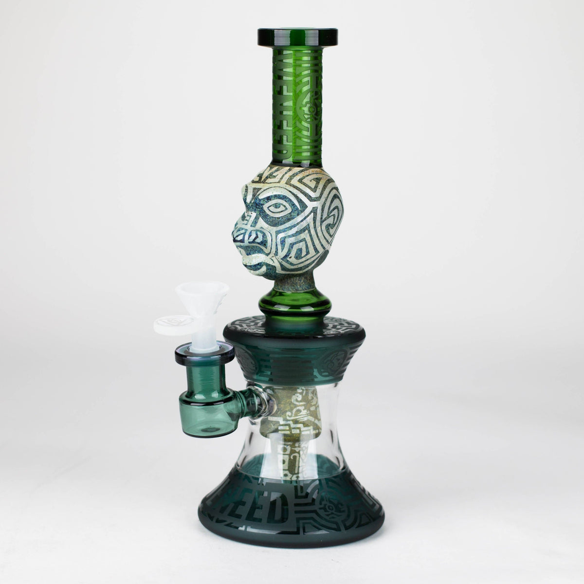 WENEED® Glass Bong WENEED Jungle Totem 10" Stemless Glass Bong WENEED 10" Jungle Totem Glass Bong | Canada