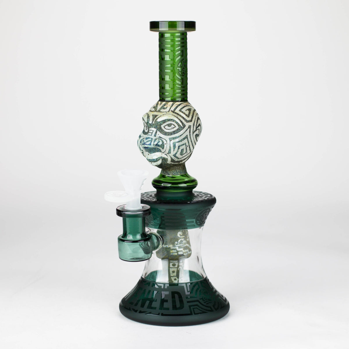 WENEED® Glass Bong WENEED Jungle Totem 10" Stemless Glass Bong WENEED 10" Jungle Totem Glass Bong | Canada