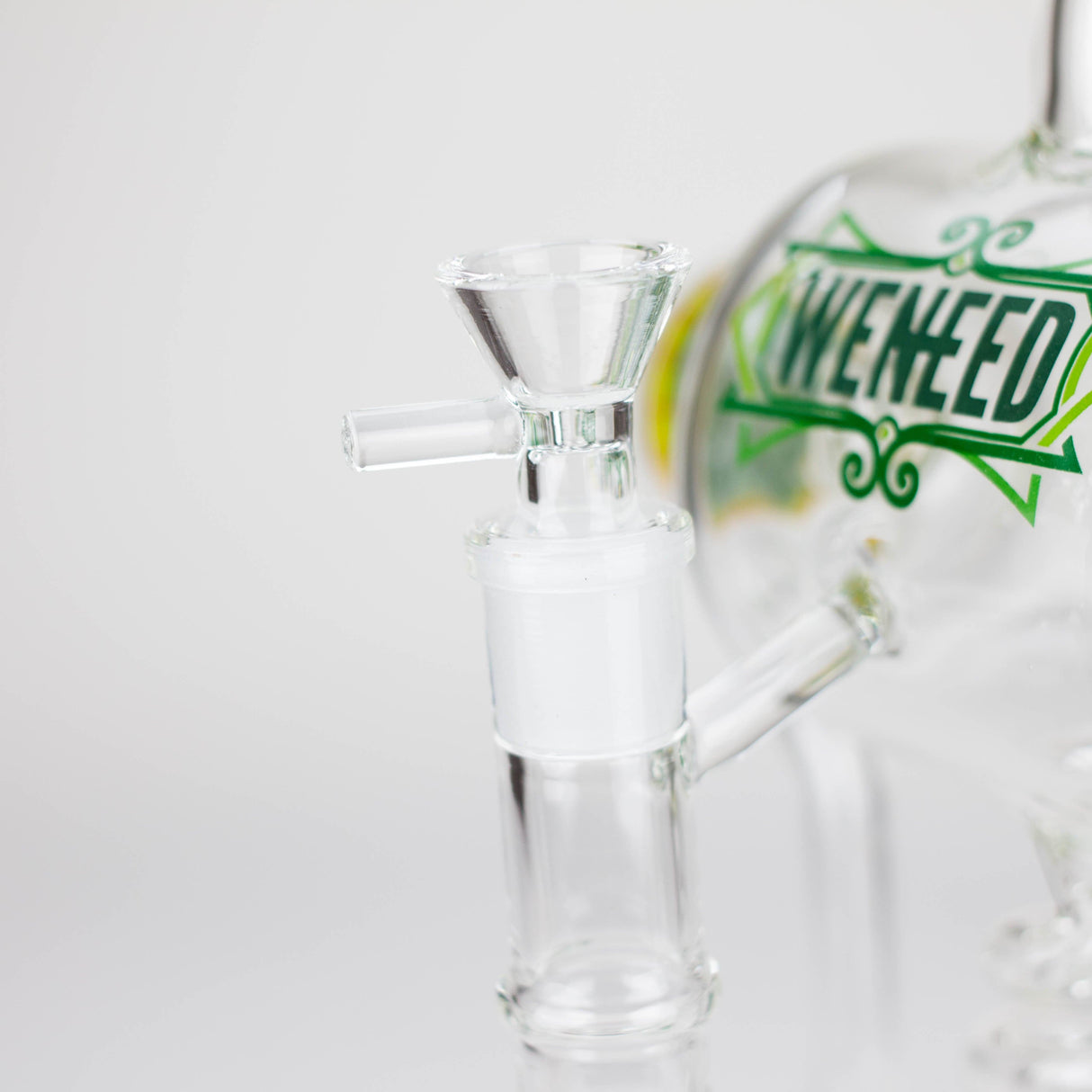 WENEED® Glass Bong WENEED Pulse Helix 14" Stemless Glass Dab Rig WENEED Pulse Helix 14" Glass Dab Rig | Canada