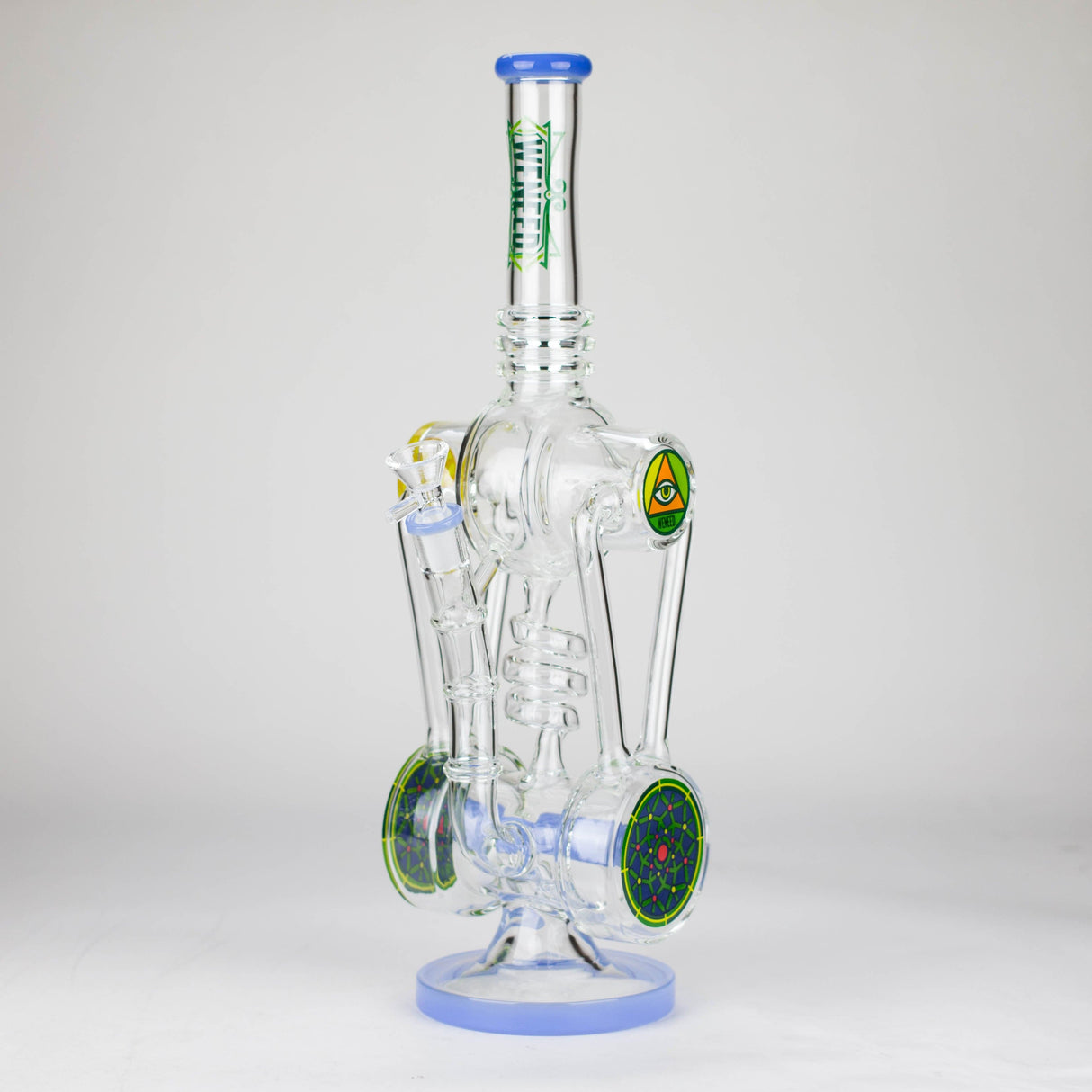 WENEED® Glass Bong WENEED | 13" Galactic Vortex Glass Bong WENEED | 13" Galactic Vortex Glass Bong