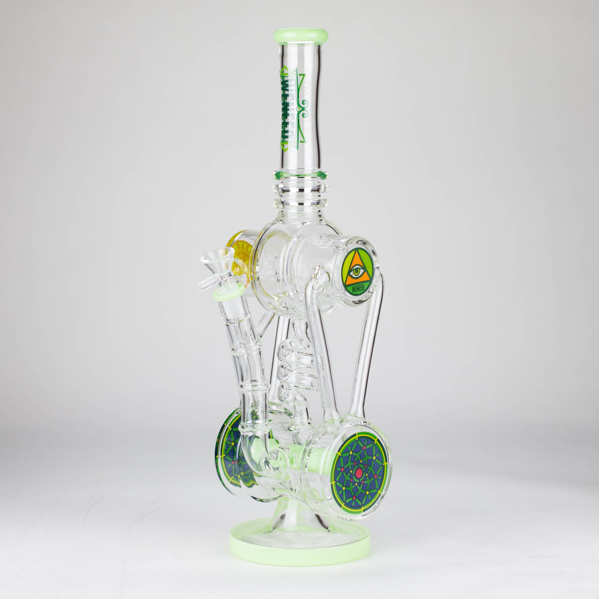 WENEED® Glass Bong WENEED | 13" Galactic Vortex Glass Bong WENEED | 13" Galactic Vortex Glass Bong