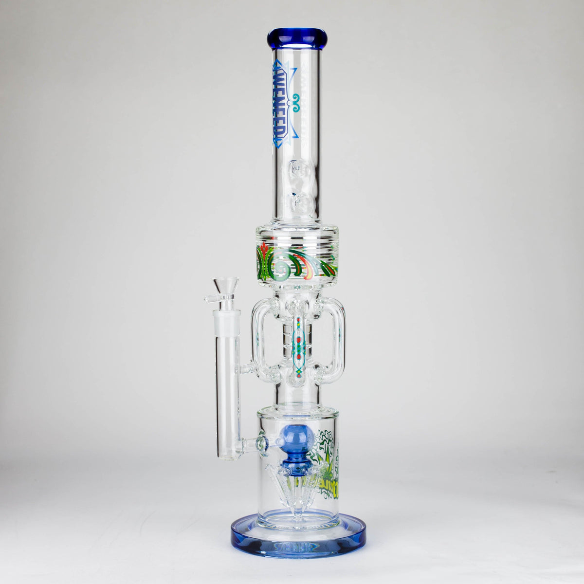 WENEED® Glass Bong WENEED | 22" Gear Perc Glass bong WENEED | 22" Gear Perc Glass bong