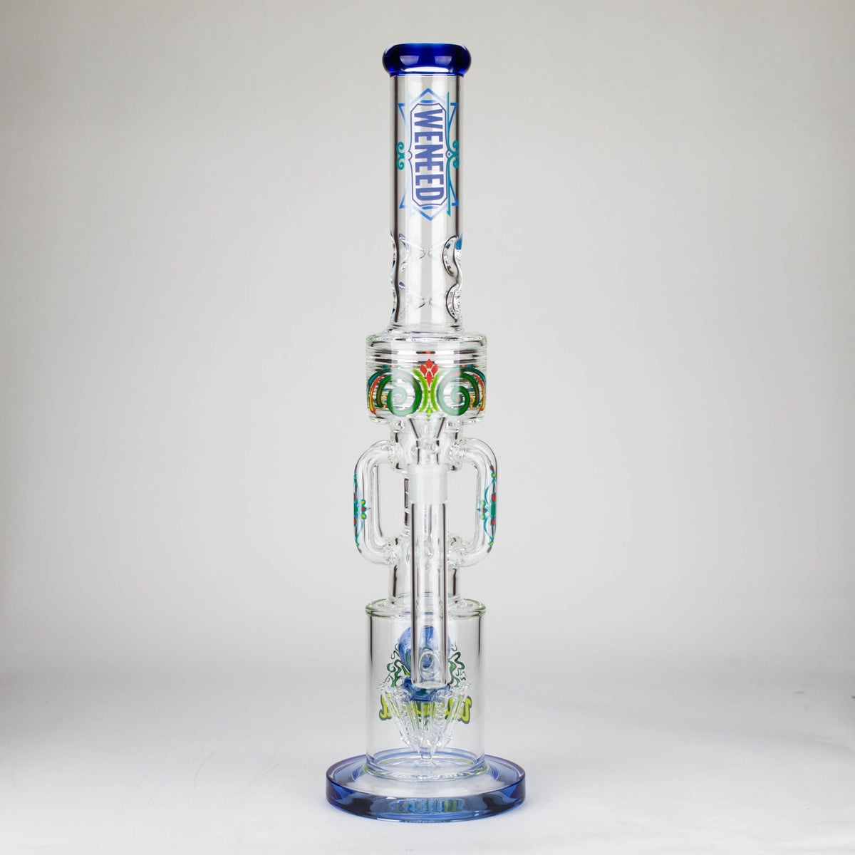 WENEED® Glass Bong WENEED | 22" Gear Perc Glass bong WENEED | 22" Gear Perc Glass bong