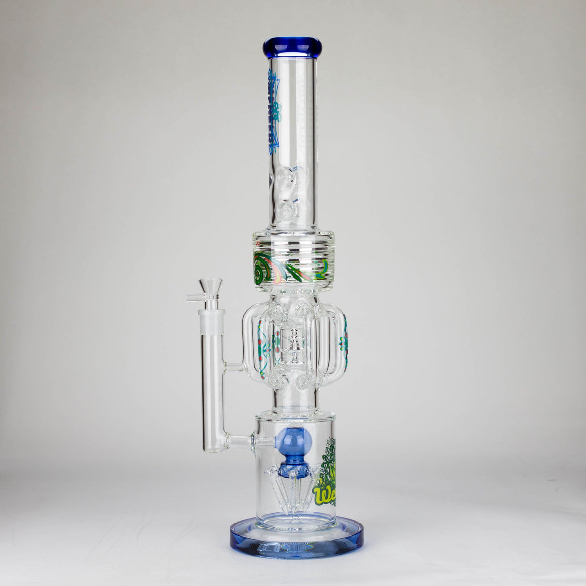 WENEED® Glass Bong WENEED | 22" Gear Perc Glass bong WENEED | 22" Gear Perc Glass bong