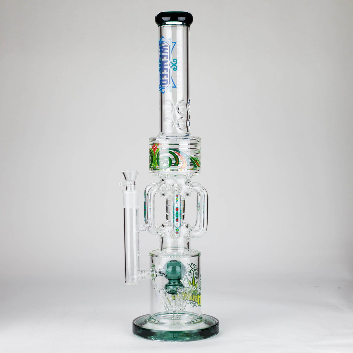 WENEED® Glass Bong WENEED | 22" Gear Perc Glass bong WENEED | 22" Gear Perc Glass bong