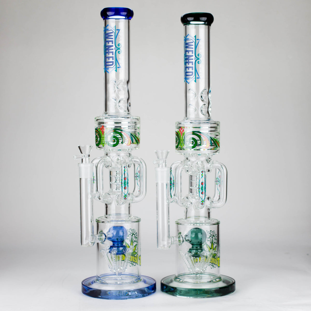 WENEED® Glass Bong WENEED | 22" Gear Perc Glass bong WENEED | 22" Gear Perc Glass bong