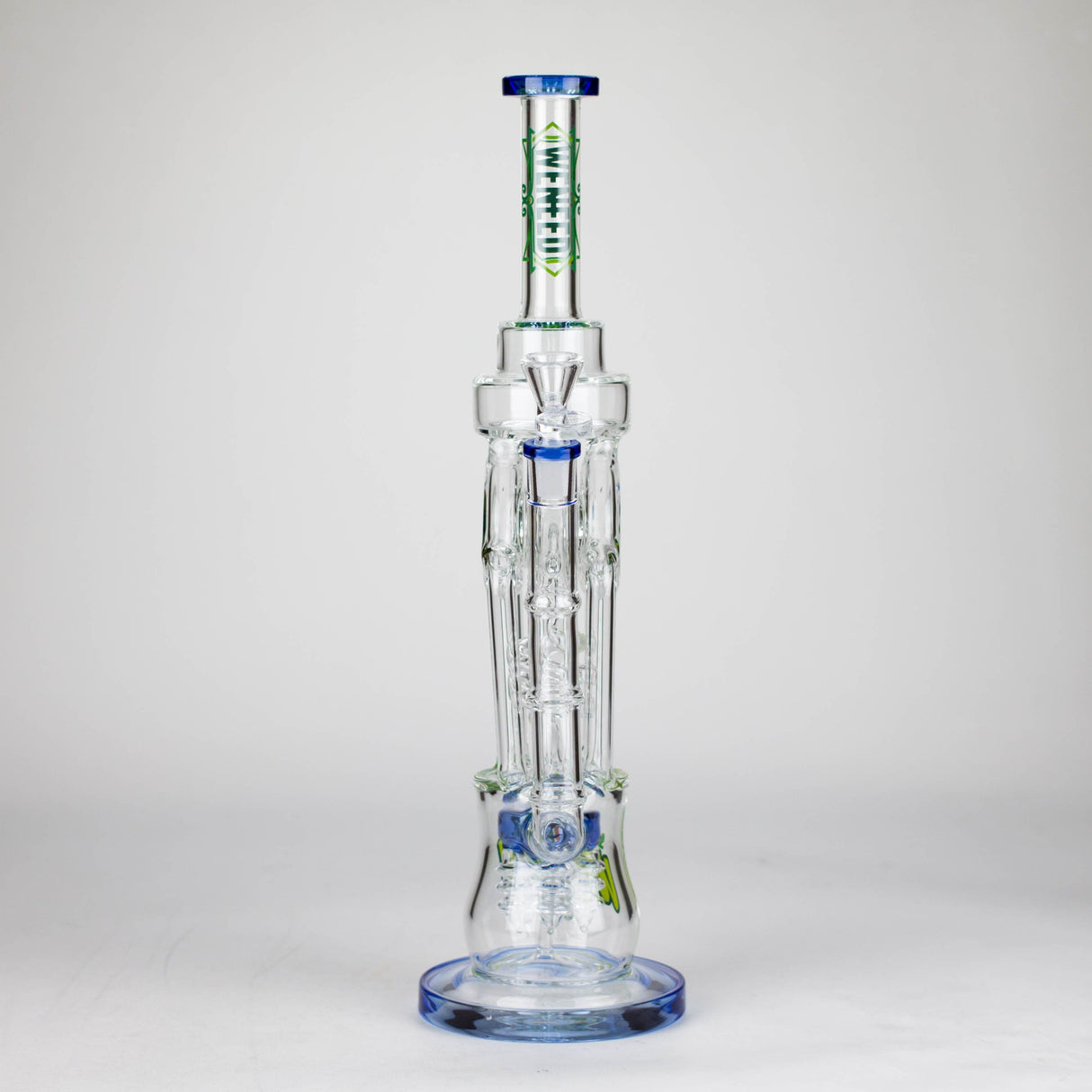 WENEED® Glass Bong WENEED | 15" Infinity Tower Glass Bong WENEED | 15" Infinity Tower Glass Bong