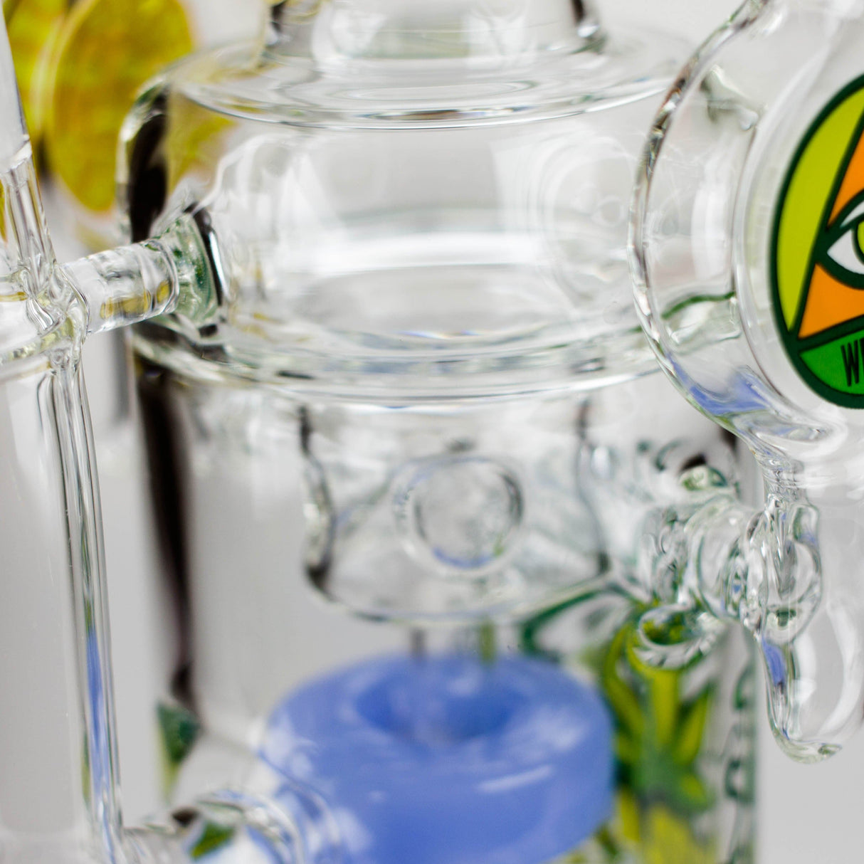 WENEED® Glass Bong WENEED | 13.5" Halo Spire Glass Bong WENEED | 13.5" Halo Spire Glass Bong