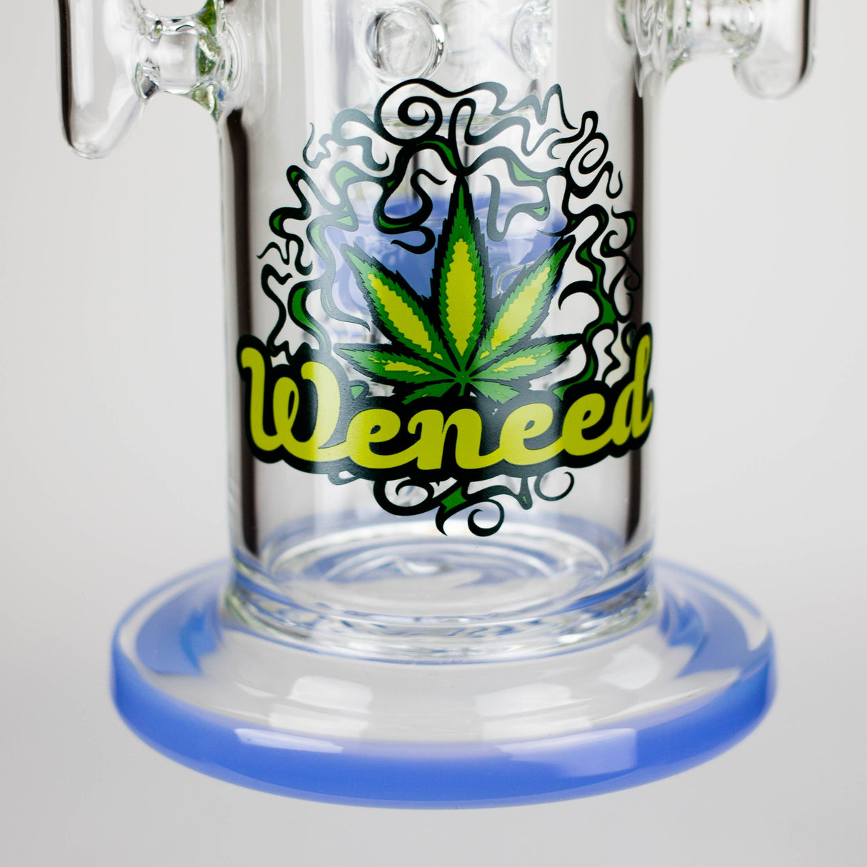 WENEED® Glass Bong WENEED | 13.5" Halo Spire Glass Bong WENEED | 13.5" Halo Spire Glass Bong