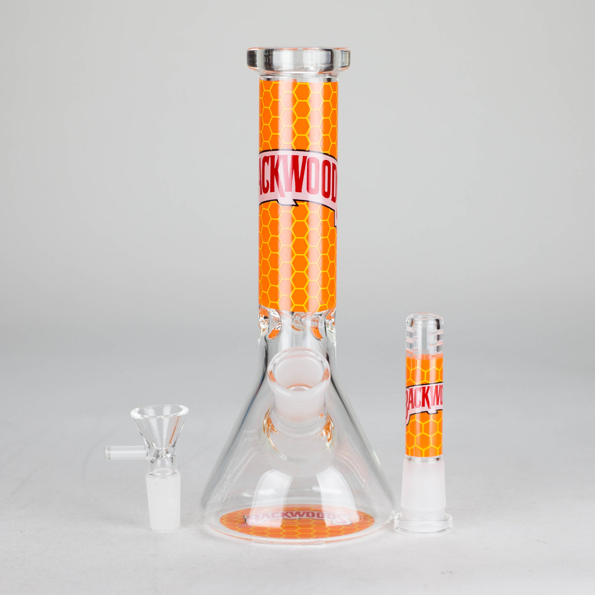 7.5" BW Flower Graphic Beaker Bong