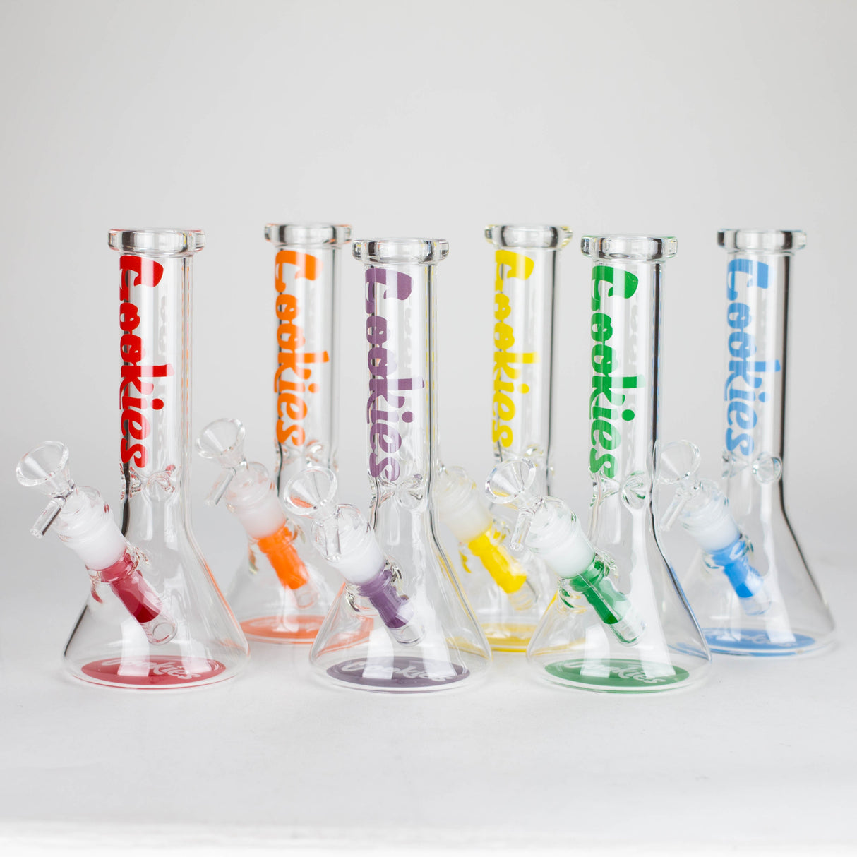 Bang en verre graphique CK Cookies 7,5 po