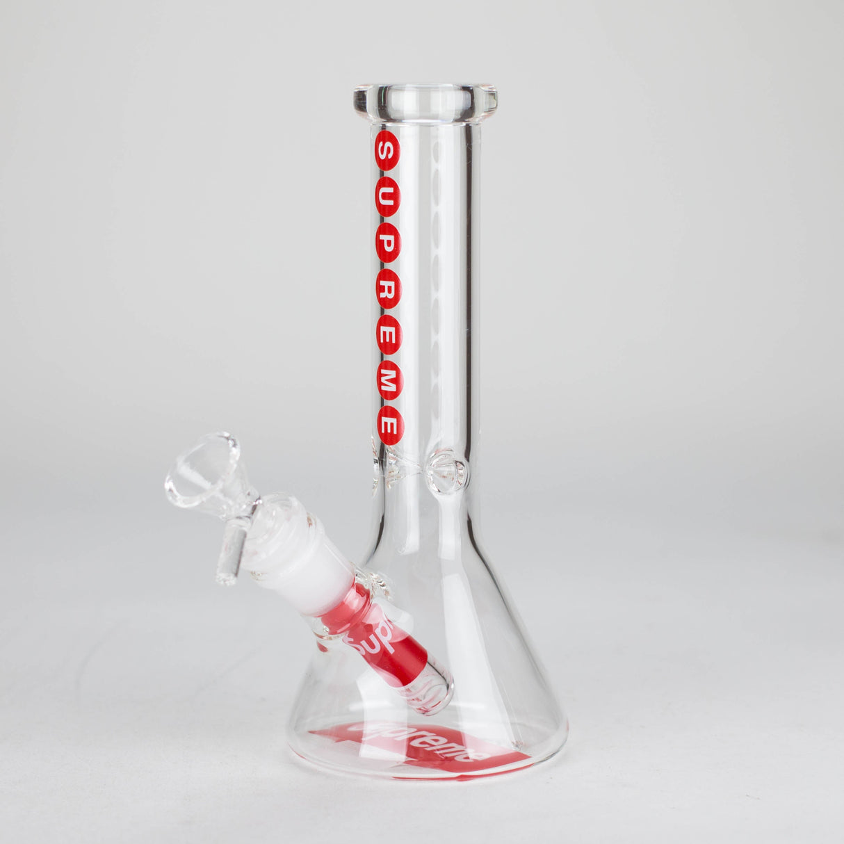 7.5" Glow Cartoon Icons Beaker Bong